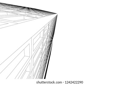 Concept 3D architecture 