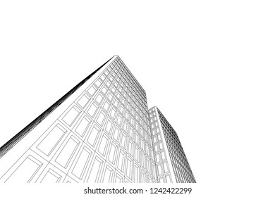 Concept 3D architecture 