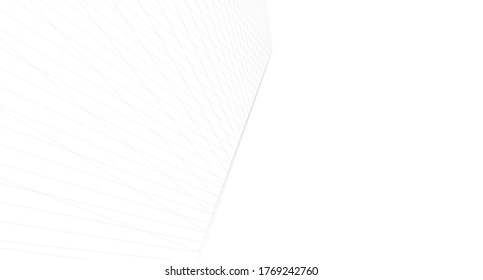 Concept 3d architecture building, vector illustration