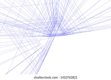 Concept 3d architecture, vector illustration