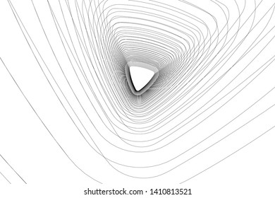 Concept 3d architecture, vector illustration