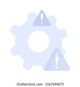 concept 404 error page. flat cartoon style. Vector isolated illustration 