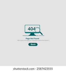Concept of 404 error repair, website redirection and website maintenance - vector illustration background with icons