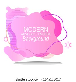 fondo abstracto de banner líquido moderno con color degradado