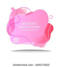 concept abstract modern liquid banner background with gradient color