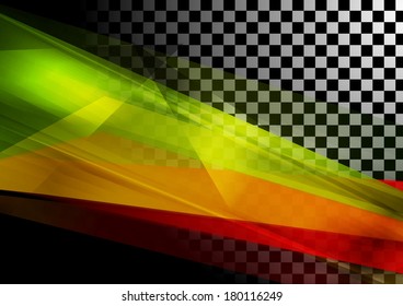 Concept abstract vector tech background