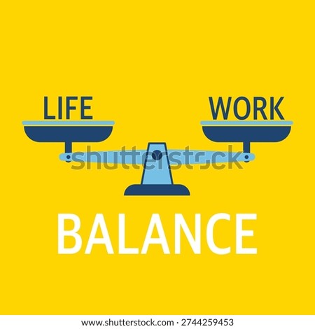 Concept of achieving equilibrium between personal life and professional responsibilities.