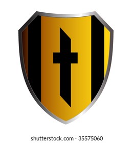 concept ancient shield