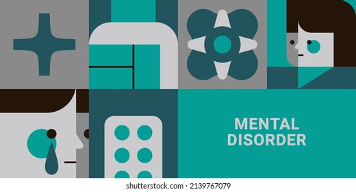 Concept of antidepressants are saving people from depression and about pills effect on mood and health. Flat cartoon vector illustration for banners, site, posters