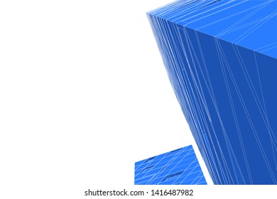concept architecture 3d vector illustration
