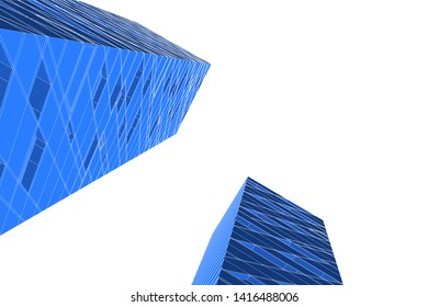 concept architecture 3d vector illustration