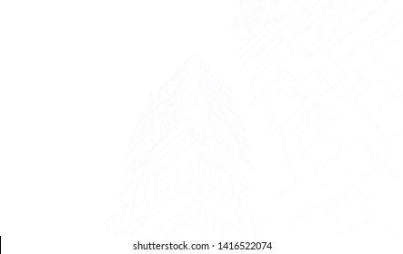 concept architecture 3d vector illustration