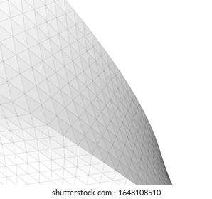 concept architecture 3d vector illustration