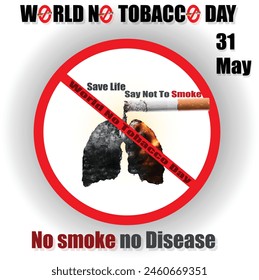 The concept is arise for the sake os peoples health and to stop Tobacco (Smoking that causes Cancer)