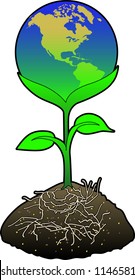 Concept art depicting ENVIRONMENTAL THEME (Americas)