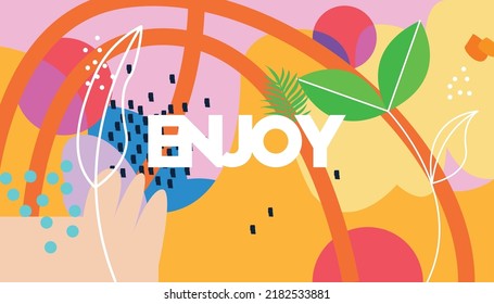 Concept art design enjoy art