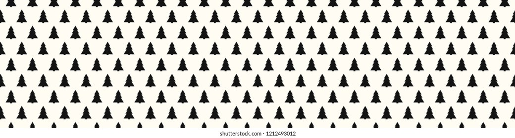 Concept of background with Christmas trees. Vector.