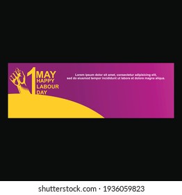 The concept of background labor day 1 may design is simple and elegant
