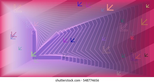 concept beside abstract representation, visual celebration of navigation vector background