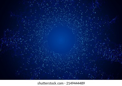 concept of big data or digital transformation