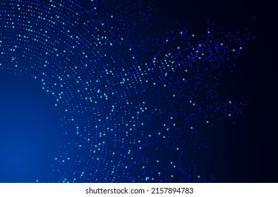 concept of big data or digital transformation