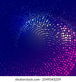 conceito de big data ou tecnologia de transformação digital, gráfico de fundo tecnologia futurista