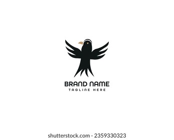 Concepto De Diseño De Logotipos De Aves