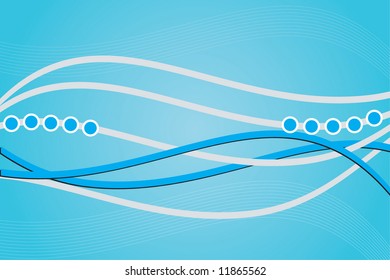 Concept blue background