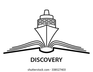 The concept of the book  and  cruise ship.