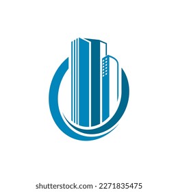 concept of Building  Logo Vector Icon Illustration Design