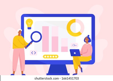 Concept Business Analysis Market Research Product Stock Vector (Royalty ...