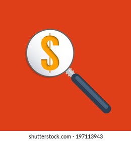 Concept for business and e-commerce. Flat design illustration.