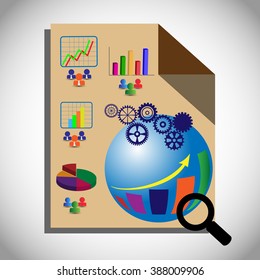 Concept of Business Intelligence Testing, Which also represents OLAP which performs the multidimensional analysis of business data. Also represents Analytic Dashboard, Reporting and infographics.
