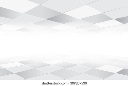 Concept business office interior with vision perspective vector background