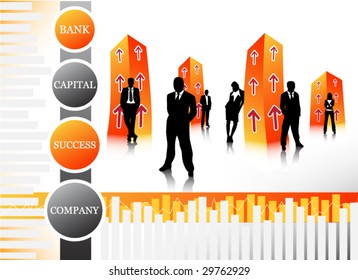 Concept of business people
