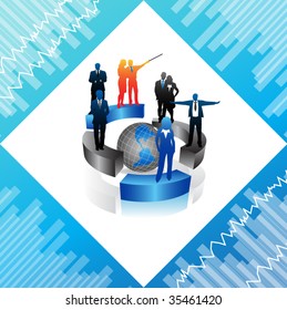 Concept of business people