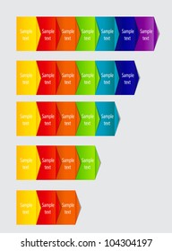 concept of  business process improvements chart. Vector illustration
