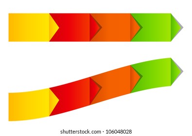 concept of  business process improvements chart. Vector illustration