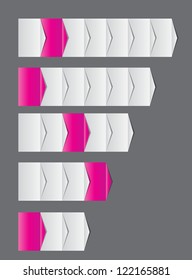 concept of  business process improvements chart. Vector illustration