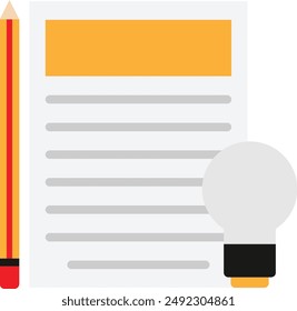Concept Business Technology Icon Vector Flat Illustration