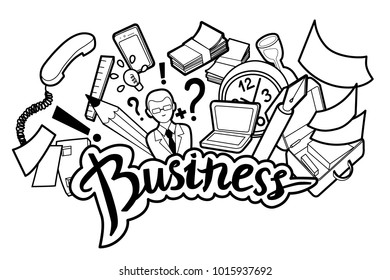  Concept business vector illustration