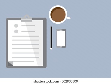 concept with check list