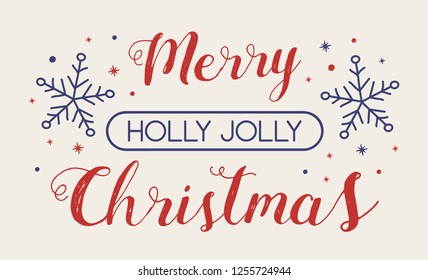 Concept of Christmas background with ornaments and wishes. Vector.