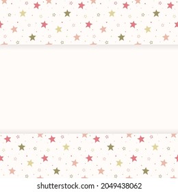 Concept of a Christmas background with stars. Vector