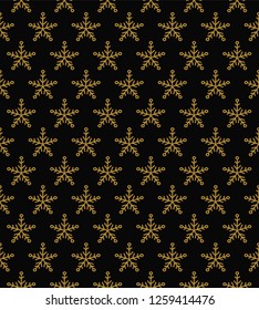 Concept of Christmas wallpaper with stars. Vector.