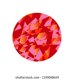 concept of circle logo vector design on eps 10