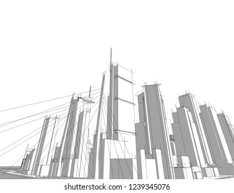 Concept city architecture 