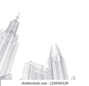 Concept city architecture 