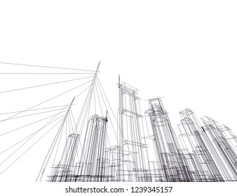Concept city architecture 