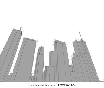Concept city architecture 